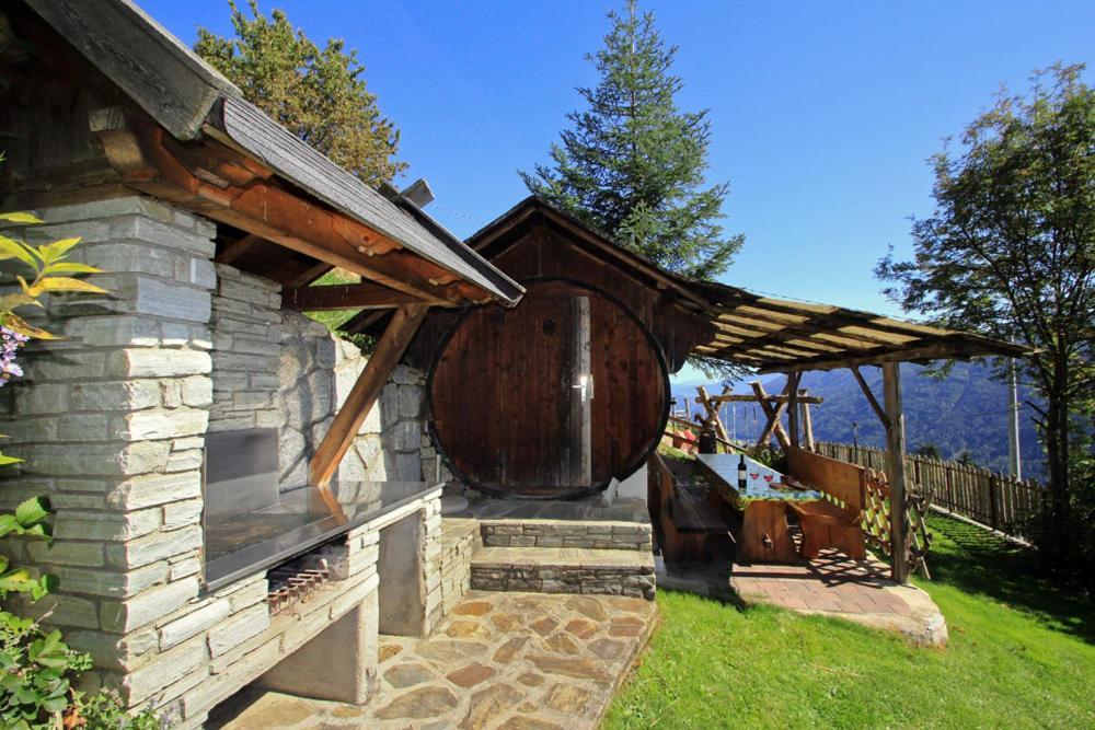 Ferienwohnung Felderhof Meransen Exterior foto